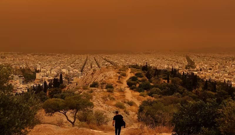 greece sky