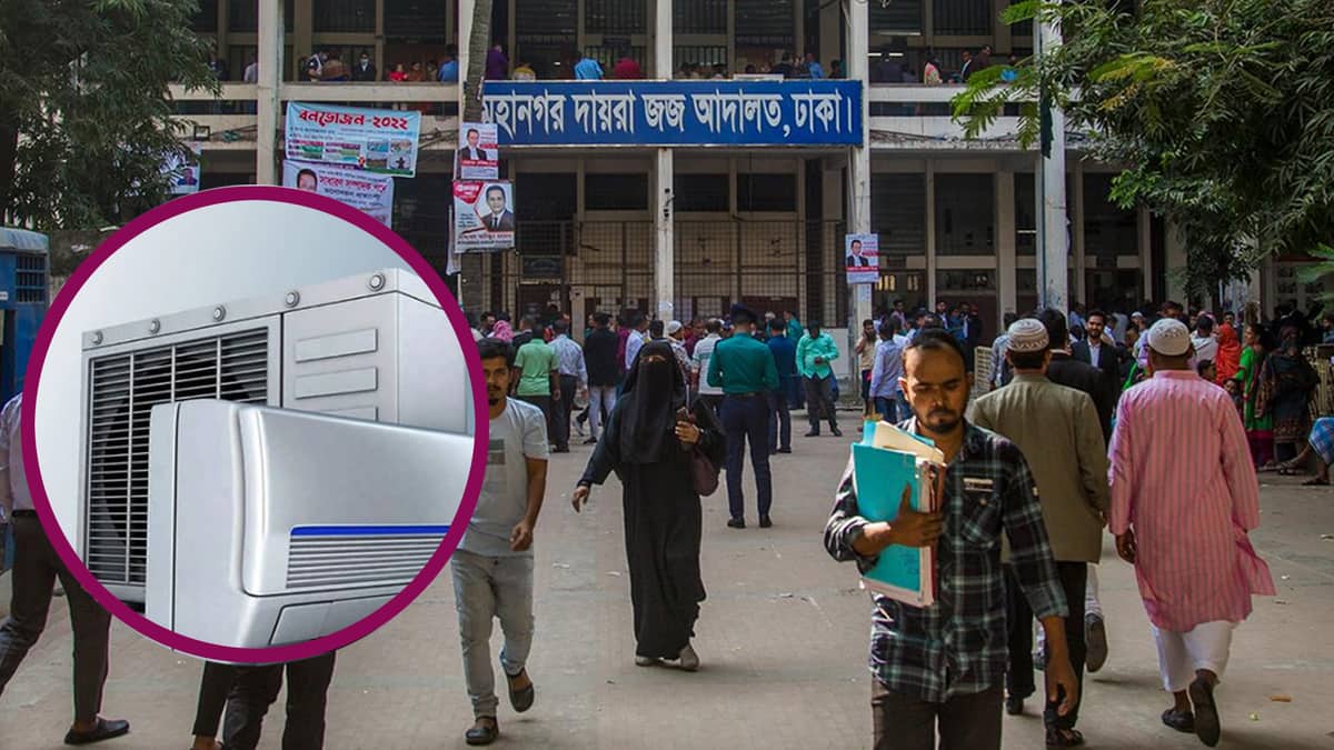 তীব্র তাপপ্রবাহে আদালতে এসি বসাতে আইনি নোটিশ