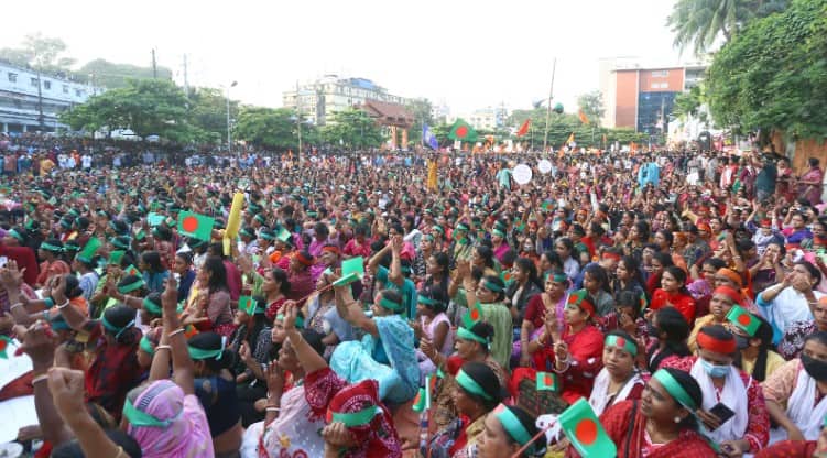 ৮ দফা দাবিতে চট্টগ্রামে সনাতন জাগরণ মঞ্চের মহা-সমাবেশ