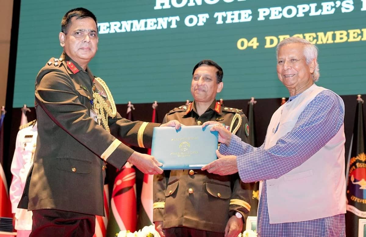 ন্যাশনাল ডিফেন্স ও আর্মড ফোর্সেস ওয়ার কোর্সের সমাপনী অনুষ্ঠিত