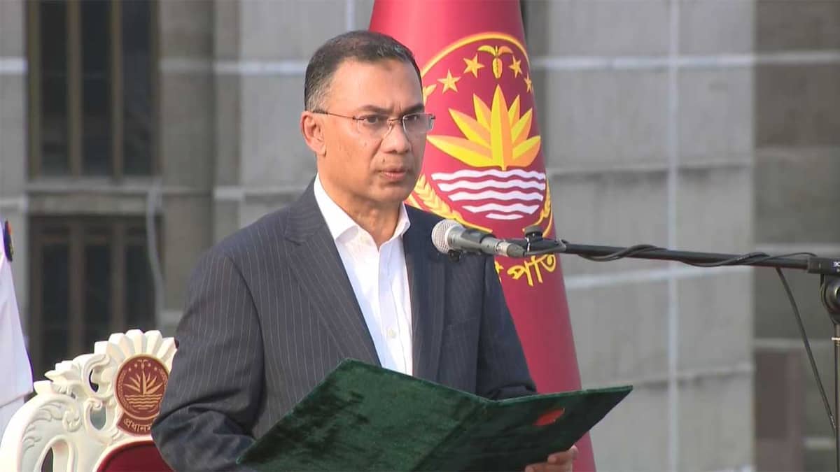প্রধানমন্ত্রী তারেক রহমান