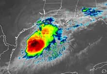 Tropical Storm Arthur Forms in Gulf of Mexico Threatening