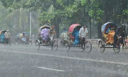 আগামী ৩ দিন দেশের বিভিন্ন জেলায় বৃষ্টির আভাস
