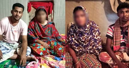 নিজ নিজ প্রেমিকের সঙ্গে থানায় বউ-শাশুড়ি প্রেমিকের সঙ্গে থানায় বউ-শাশুড়ি