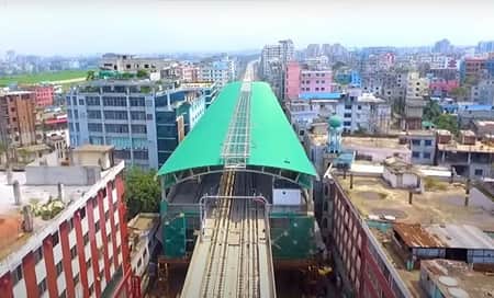 উন্নত বিশ্বের মতো তৈরি হচ্ছে মেট্রোরেলের স্টেশন প্লাজা