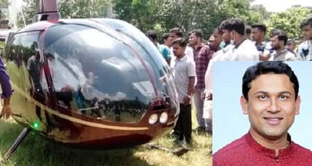 আহত শোভনকে হেলিকপ্টারে আনা হলো ঢাকায় শোভন
