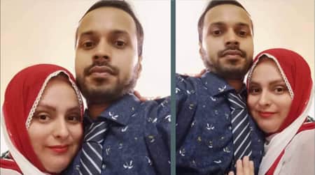 প্রেমের টানে আমেরিকার তরুণী গাজীপুরে