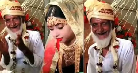 অল্পবয়সী সুন্দরী মেয়েকে বিয়ে