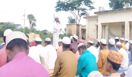 বৃষ্টির জন্য গ্রামে গ্রামে ইসতেসকার নামাজ আদায়
