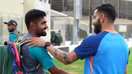দুবাইয়ে দেখা কোহলী-বাবরের, ভারত-পাকিস্তানের ম্যাচ নিয়ে কী কথা হলো?