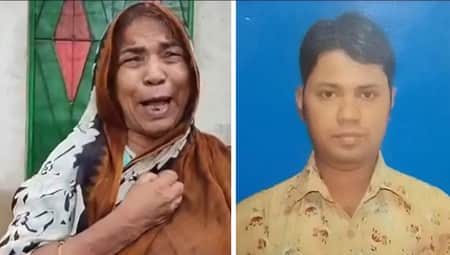 দিনমজুরির টাকায় বিদেশ পাঠানো ছেলেই ঘরছাড়া করলো মাকে!