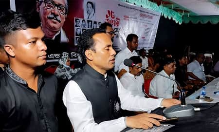 বিশ্বে বঙ্গবন্ধু সর্বোচ্চ ত্যাগী নেতা : সুজিত রায় নন্দী সুজিত রায় নন্দী