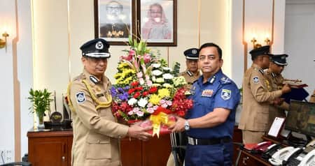 Chowdhury Abdullah Al-Mamun takes charge as IGP