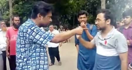 ‘স্যার’ না বলায় শিক্ষার্থীর ওপর ক্ষেপলেন ঢাবি সহকারী প্রক্টর স্যার না বলায় শিক্ষার্থীর