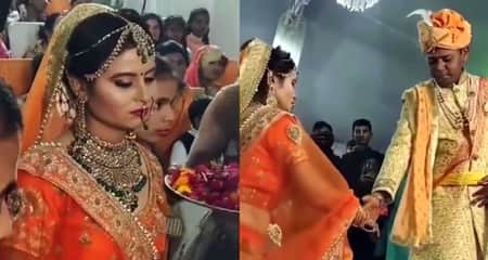 কুচকুচে কালো হবু স্বামীকে দেখে নতুন বউয়ের কাণ্ড হবু স্বামী
