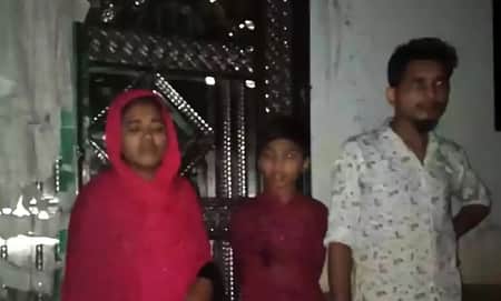 ভাড়া দিতে না পারায় দরজায় তালা, রাতভর বৃষ্টিতে ভিজল গর্ভবতী নারী ও তার পরিবার