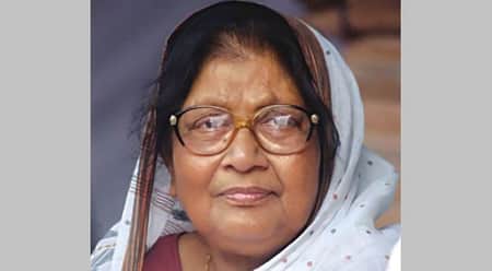 সৈয়দা সাজেদা চৌধুরী আর নেই