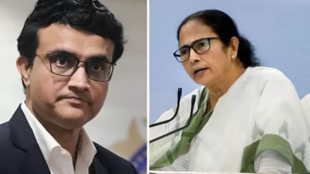 বিসিসিআই থেকে সৌরভকে বাদ দেওয়া নিয়ে চটলেন মমতা মমতা