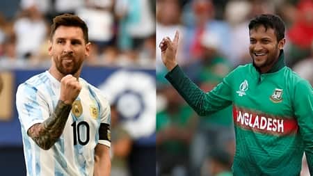 সাকিব-মেসি