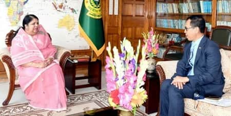 স্পিকারের সঙ্গে ইন্দোনেশিয়ার রাষ্ট্রদূতের সৌজন্য সাক্ষাৎ