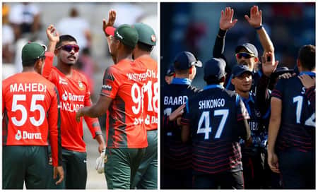 নামিবিয়ার পেছনে পড়ে গেল বাংলাদেশ! নামিবিয়া-বাংলাদেশ!