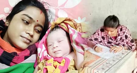 ভোরে সন্তান জন্ম