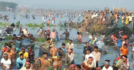 মাছ ধরার ‘বাউত উৎসব’
