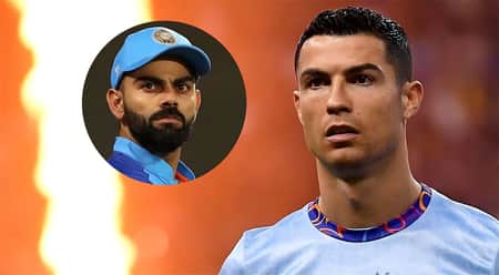 রোনালদোর সমালোচকদের ধুয়ে দিলেন কোহলি রোনালদো-কোহলি