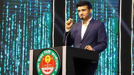 কিংবদন্তি ক্রিকেটার সৌরভ গাঙ্গুলী