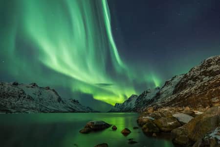 are the northern lights visible tonight