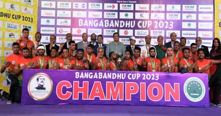 কাবাডিতে হ্যাটট্রিক চ্যাম্পিয়ন বাংলাদেশ