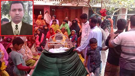 বাসর ঘরে অসুস্থ হয়ে মাটিতে লুটিয়ে পড়ে বরের মৃত্যু বরের মৃত্যু