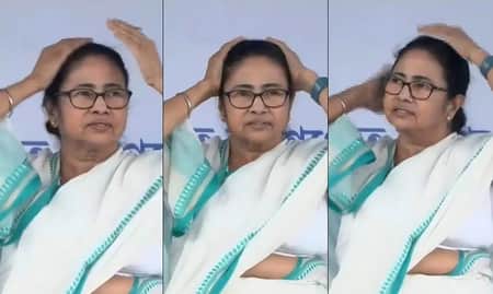 ‘আমার চুলগুলো না শুধু উড়ে যায়, এত অসভ্য!’ মমতা বন্দ্যোপাধ্যায়