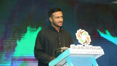 দেশে বিশ্বমানের ক্যান্সার হাসপাতাল বানাতে চান সাকিব সাকিব আল হাসান
