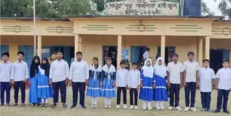 ঠাকুরগাঁওয়ে এক স্কুলেই পড়াশোনা করছে ২০ জন যমজ ভাইবোন