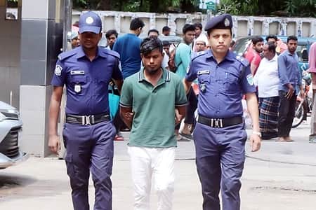 মৃত্যুর ৪০ ঘণ্টা পর পুলিশের হাতে গ্রেপ্তার নাহিদ নাহিদ ইসলাম