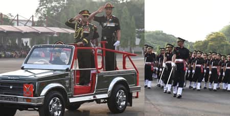 ভারতের চেন্নাইয়ে পাসিং আউট প্যারেড পরিদর্শন করলেন সেনাপ্রধান