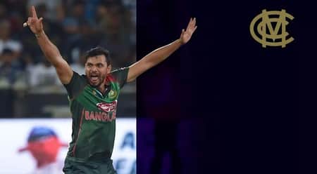 প্রথম বাংলাদেশি ক্রিকেটার হিসেবে যে সম্মাননা পেলেন মাশরাফি মাশরাফি