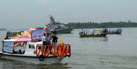 পিরোজপুরে জাটকা সংরক্ষণ সপ্তাহের উদ্বোধন ও নৌ র্যালি অনুষ্ঠিত