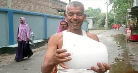 ৫ কেজি ওজনের শিলা