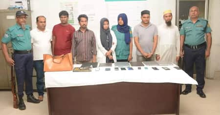 ডাক্তার-নার্স পরিচয়ে বাড়িতে ডাকাতি, গ্রেপ্তার ৬