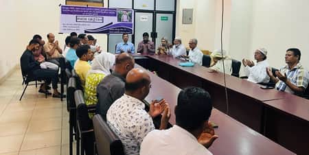 ফকর উজ জামান জাহাঙ্গীরের রোগমুক্তি কামনায় দোয়া