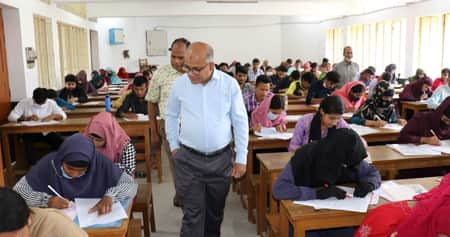 হাবিপ্রবি কেন্দ্রে সুষ্ঠুভাবে গুচ্ছ ভর্তি পরীক্ষা অনুষ্ঠিত