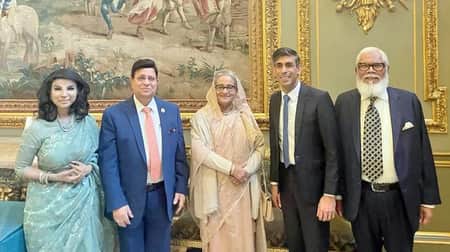 ঋষি সুনাকের সঙ্গে প্রধানমন্ত্রীর শুভেচ্ছা বিনিময়
