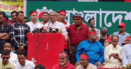 মানুষকে বোকা বানিয়ে জোর করে ক্ষমতায় বসে আছে আওয়ামী লীগ: মির্জা ফখরুল