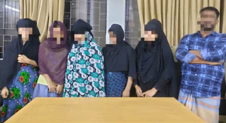অসামাজিক কার্যকলাপে জড়িত থাকার দায়ে ৬ জন গ্রেফতার অসামাজিক কার্যকলাপে জড়িত