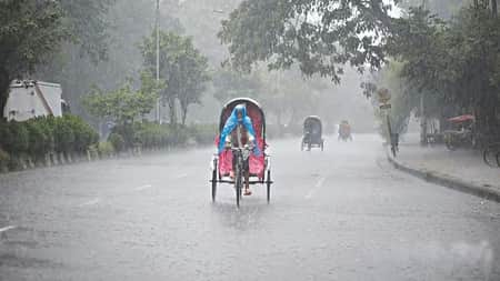 দেশের যেসব এলাকায় ভারী বৃষ্টির আভাস বৃষ্টি