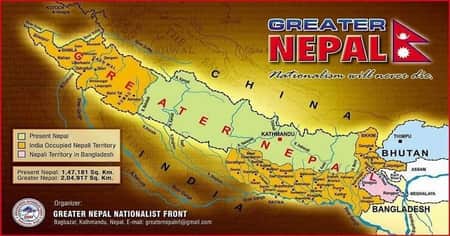 এবার ‘বৃহত্তর নেপাল’ মানচিত্রে বাংলাদেশ!