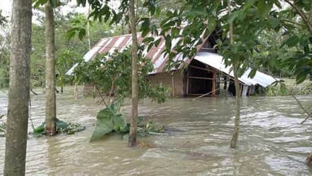দেশের যে অঞ্চলে বন্যার শঙ্কা