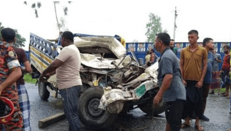 ঈদের দিন সিরাজগঞ্জের উল্লাপাড়ায় সড়কে ঝরল ৪ প্রাণ